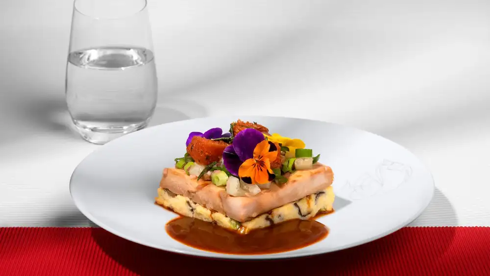 With Air France, your journey begins with haute cuisine