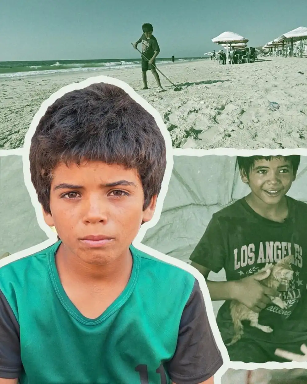 ‘I’m afraid they’ll bomb the cafe where I work, or bomb me’: a day in the life of a 12-year-old boy in Gaza