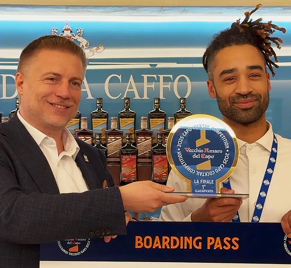 Amirka Del Monte Rodriguez wins the 2025-26 Capo Cocktail Competition by Caffo 1915