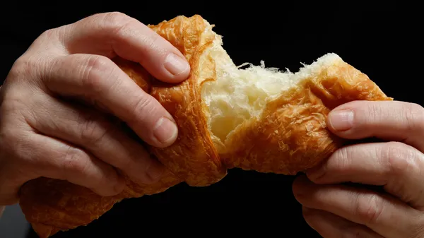 The Genius Way To Sneak Croissants Into Your Next Salad