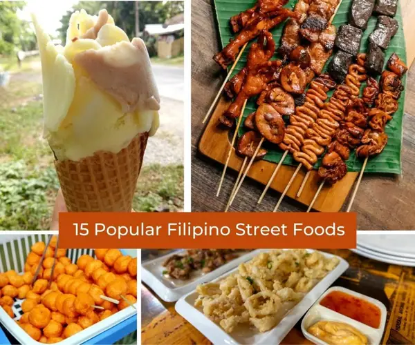 15 comidas callejeras filipinas populares