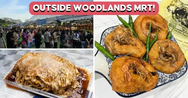 Woodlands MRT Ramadan Bazaar Is Back With Famous Vadai, Korean Egg Roll Noodles And More
