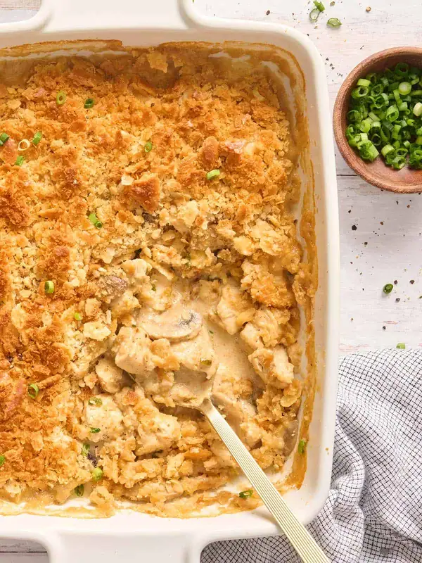 This easy chicken casserole tastes like a million bucks for under $10
