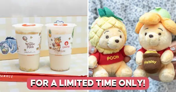 LiHO Launches Winnie The Pooh-Themed Bubble Tea And Plushies