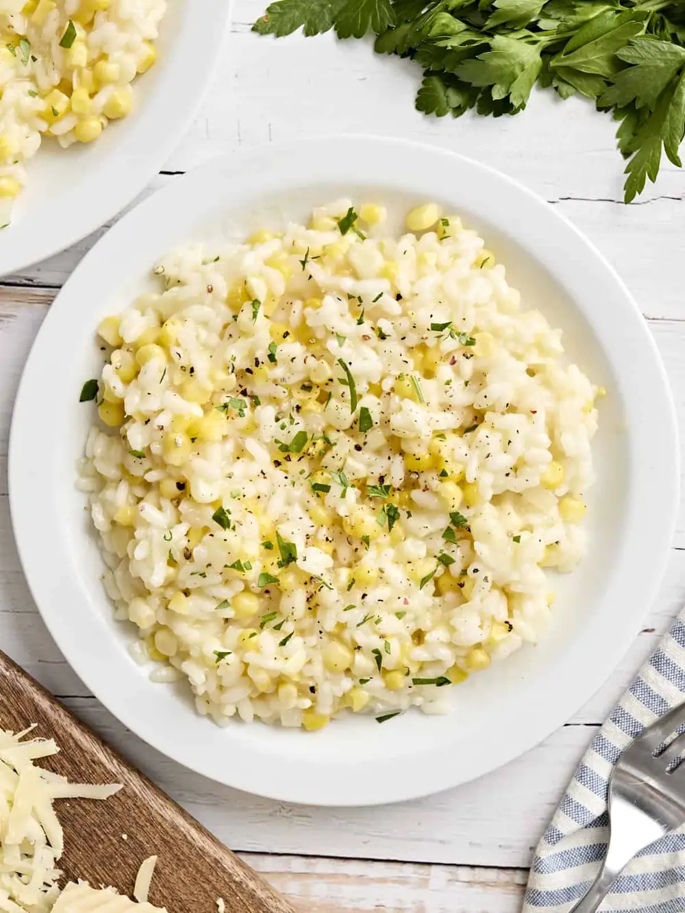 Sweet Corn Risotto