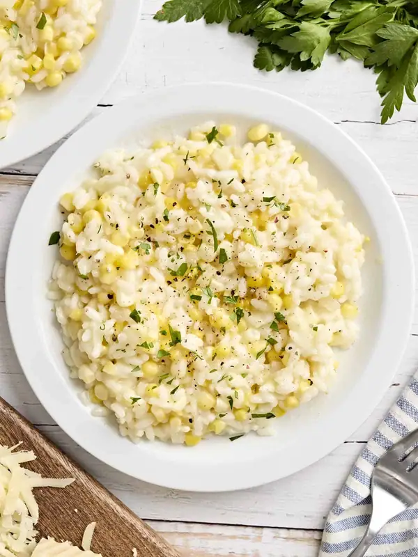 Sweet Corn Risotto
