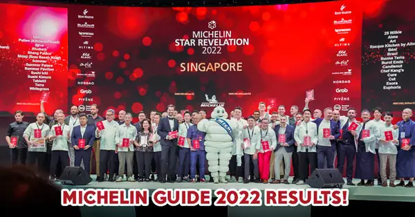 Here Is The Complete List Of The Michelin Guide Singapore 2022 Awardees