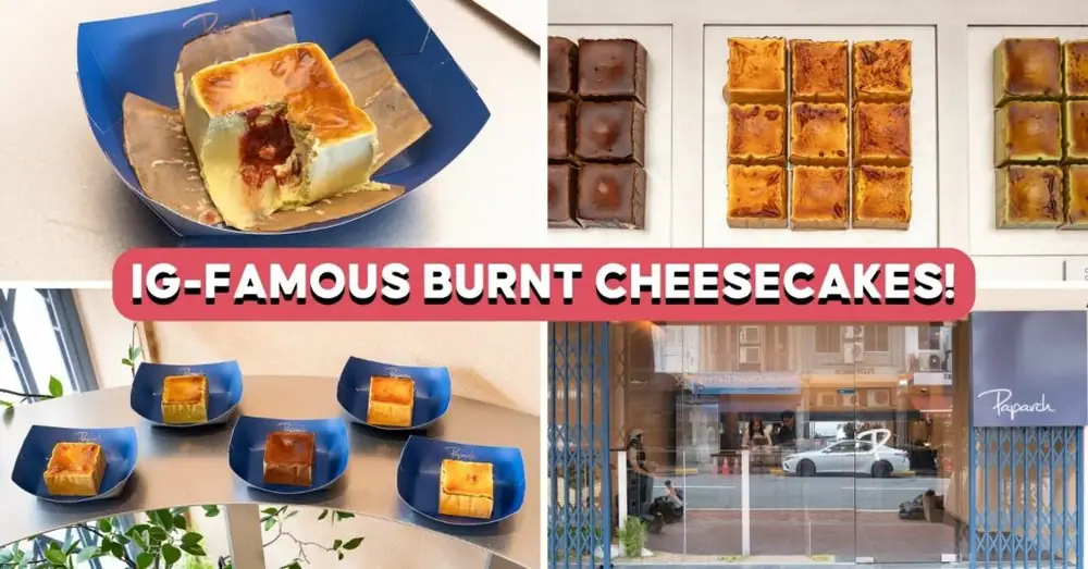 La popular marca de tartas de queso Paparch abre una tienda en Bugis con sabores de ondeh y pistacho