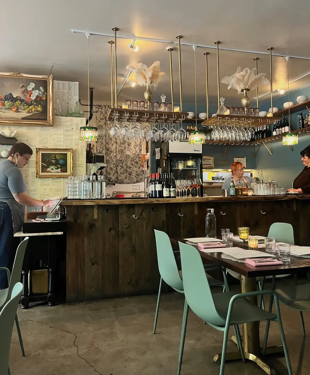 Solo Dining at Bar Nouveau in North Portland