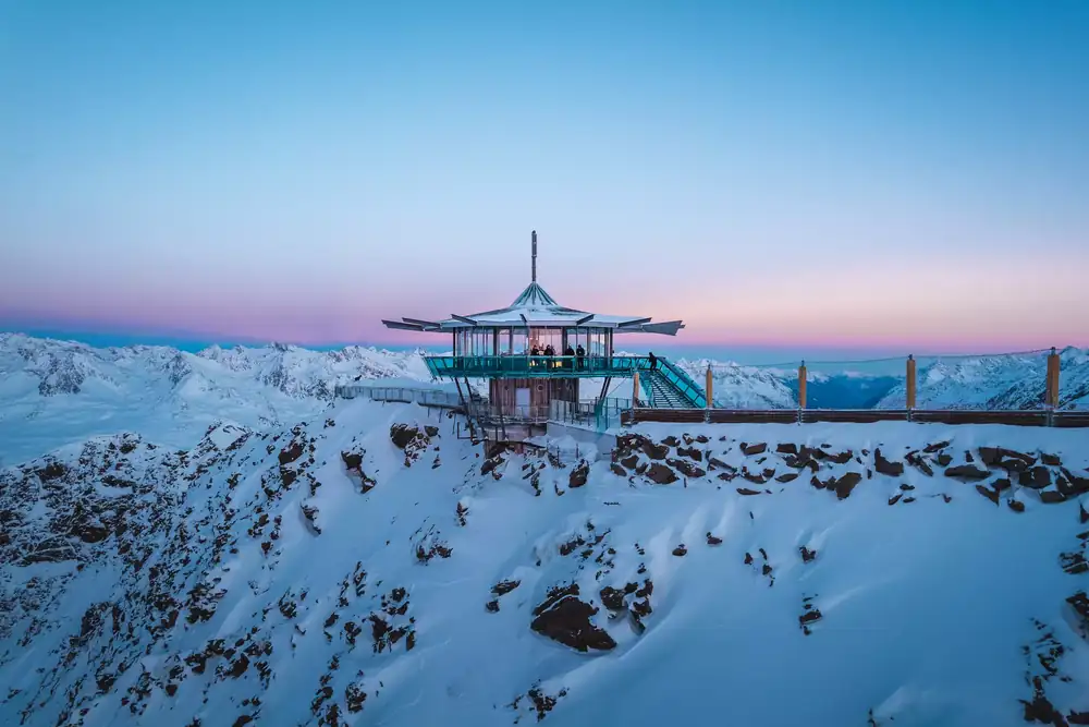 Elevated dining at Gurgl
