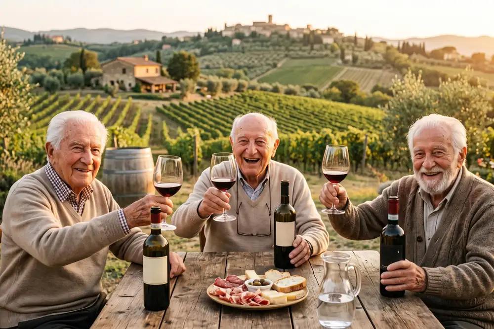 El vino sigue en manos de los mayores y la industria apenas cambia