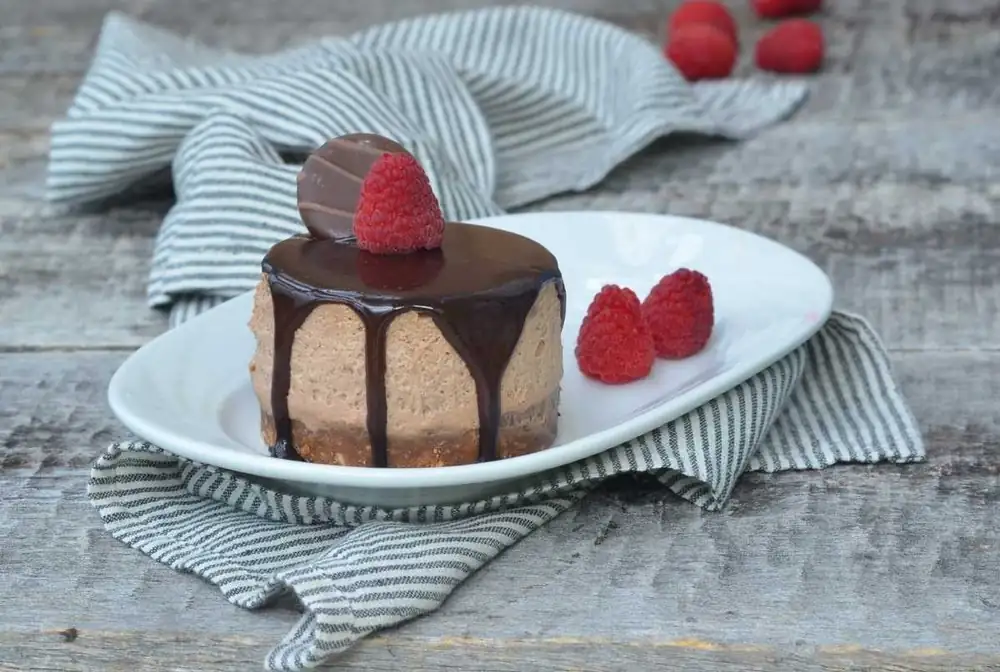 No Bake Mini-Nutella Cheesecake