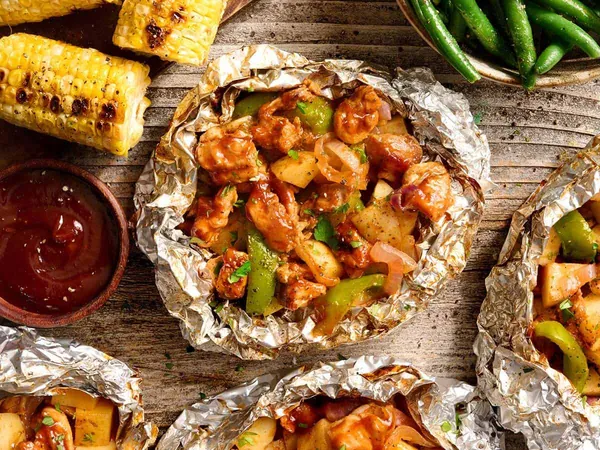 Everything You Love About a BBQ Cookout in One Foil Pack!
