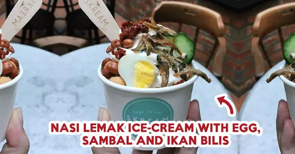 El helado Nasi Lemak ahora es una tendencia