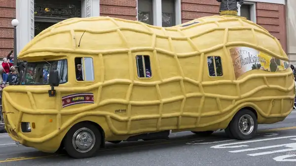 A Mastery Of Nut Puns Is A Requirement For Planters NUTmobile Drivers