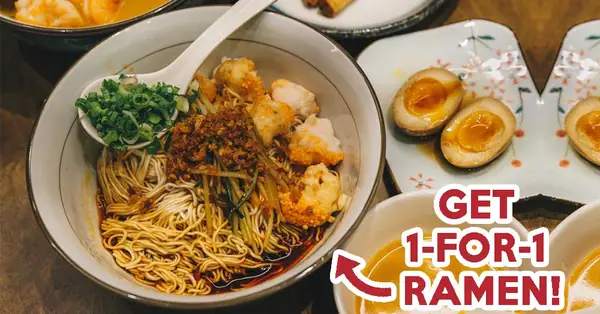 1-for-1 Ramen At Le Shrimp Ramen From 7 to 9 December