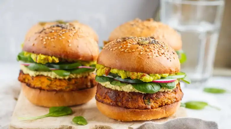 The Best Topping For Moist, Flavorful Veggie Burgers