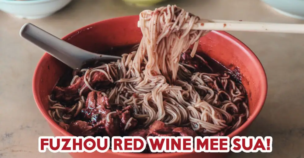 Reseña del restaurante Seow Choon Hua: Sopa de vino tinto y albóndigas de pescado de Fuzhou en Bugis