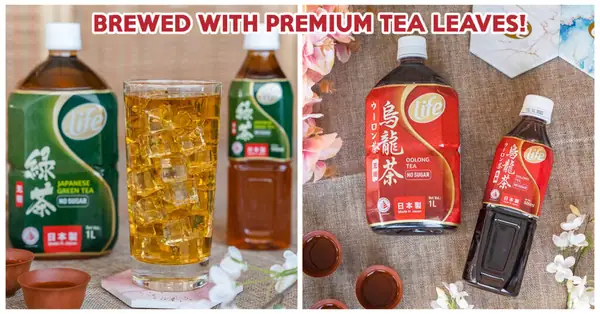 LIFE Has Authentic Made-In-Japan Brewed Teas, Get Them At FairPrice Outlets