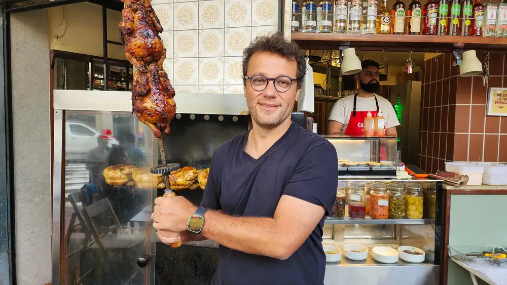 Tijolada, Thomas Troisgros a pelo