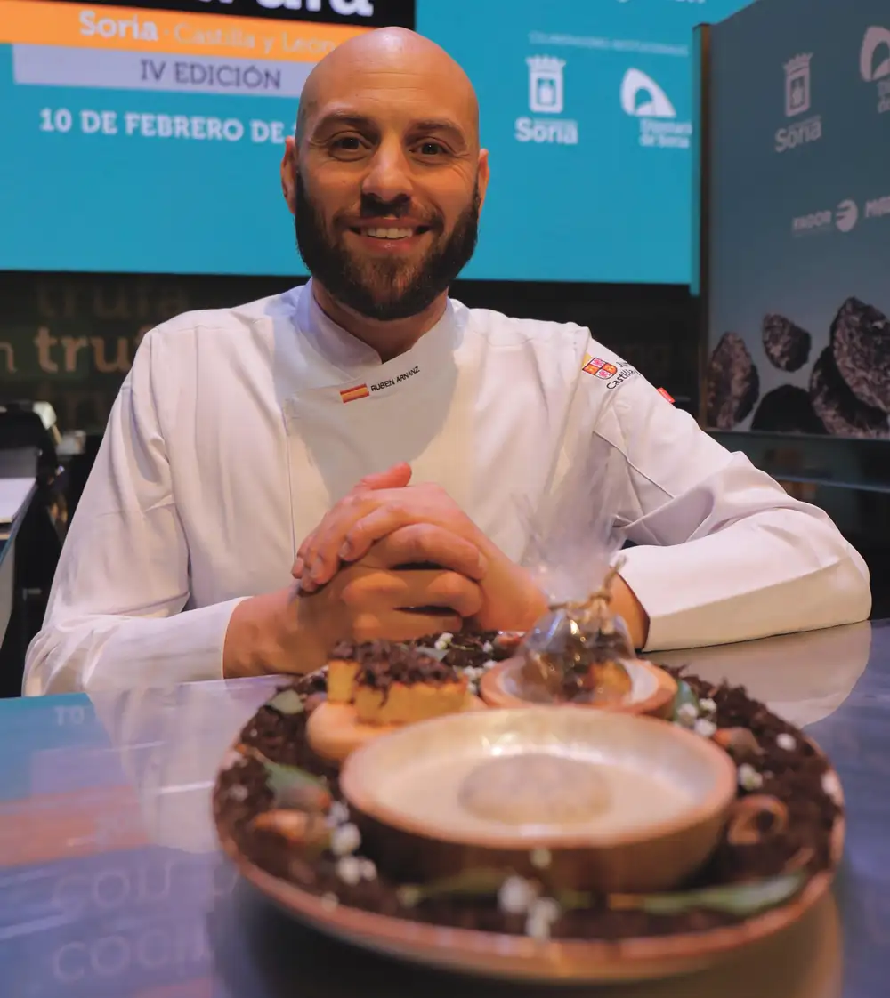 Rubén Arnanz, world king of truffles