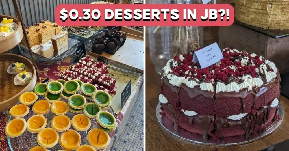 Warong Tokyah: Cafetería en Johor Bahru con postres desde $0.30