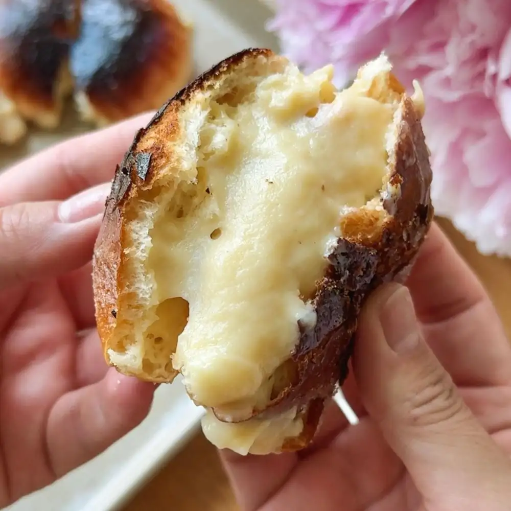 Crema de plátano tostado de Lucy Wang
