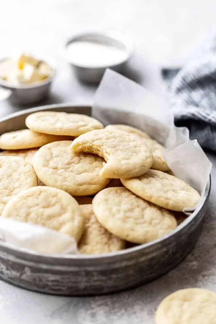 Receta de tea cakes sureños