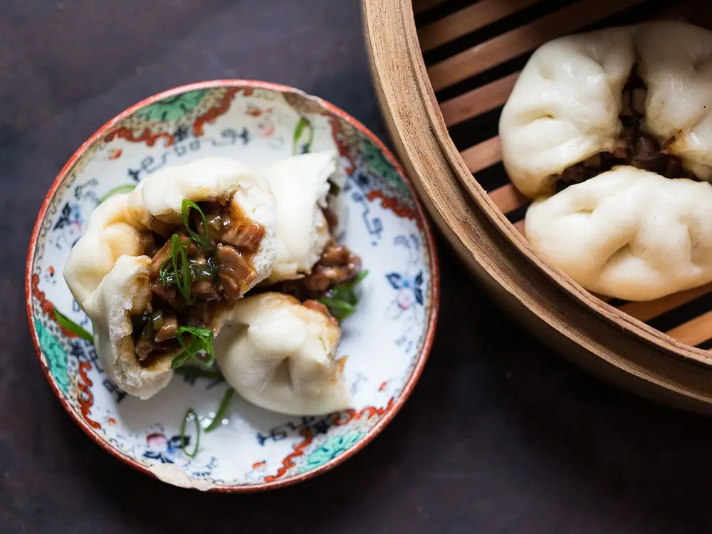 Chinese Steamed Pork Buns (Char Siu Bao)
