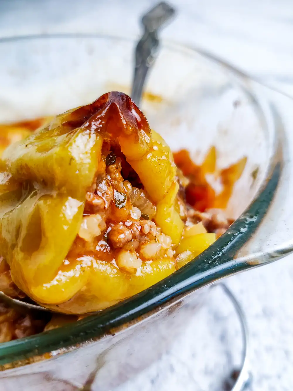 Los mejores pimientos rellenos al horno con carne picada y arroz (Punjene Paprike)