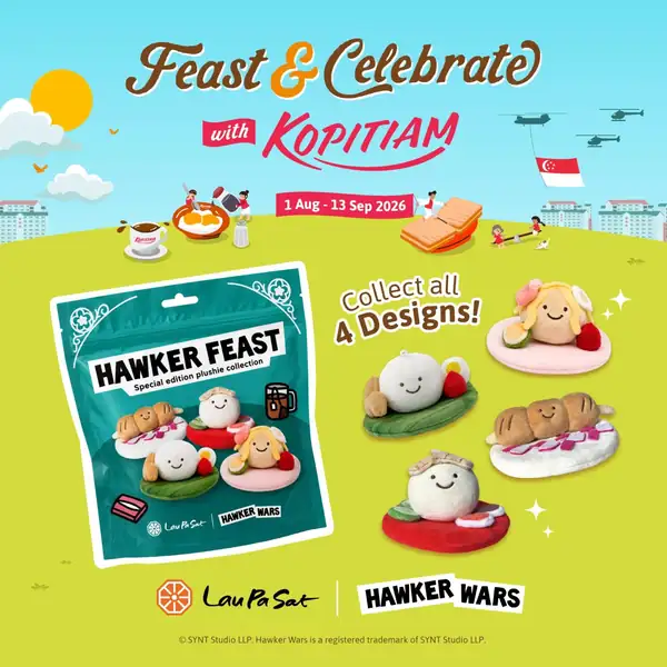 Mini Ladrillos Kopitiam x Coca-Cola: Cajas sorpresa inspiradas en la cultura de las cafeterías de Singapur, disponibles en toda la isla