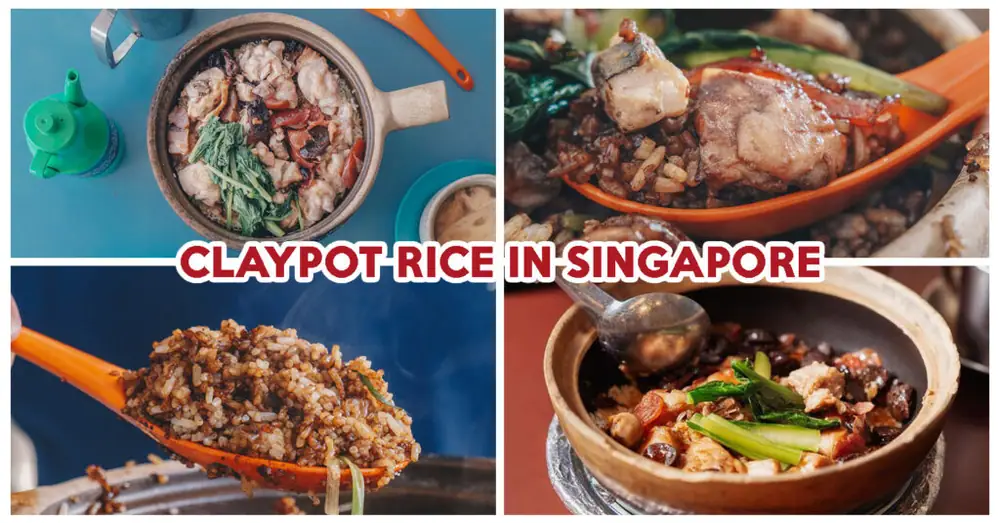 10 puestos de arroz en cazuela de barro en Singapur, incluyendo opciones halal y con la distinción Bib Gourmand de Michelin.