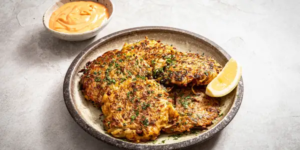 Barbecued Potato And Chorizo Fritters Recipe