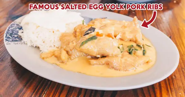 Jia Yuen Eating House Review: Luscious Salted Egg and Buttermilk Chicken Rice In A Quiet Joo Chiat Coffeeshop