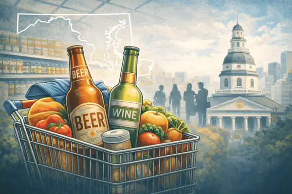 El impulso a la industria cervecera y vinícola de Maryland parece haberse estancado de nuevo
