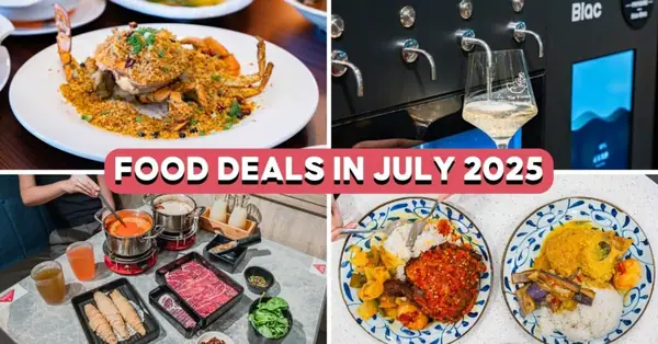 10 Food Deals In July 2025, Including 1-For-1 Porridge Buffet And $19.90++ Hotpot