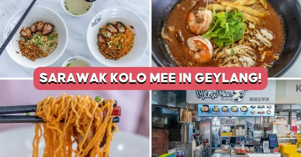 Revisión de Meow Mee: Sarawak Kolo Mee y Laksa en Geylang