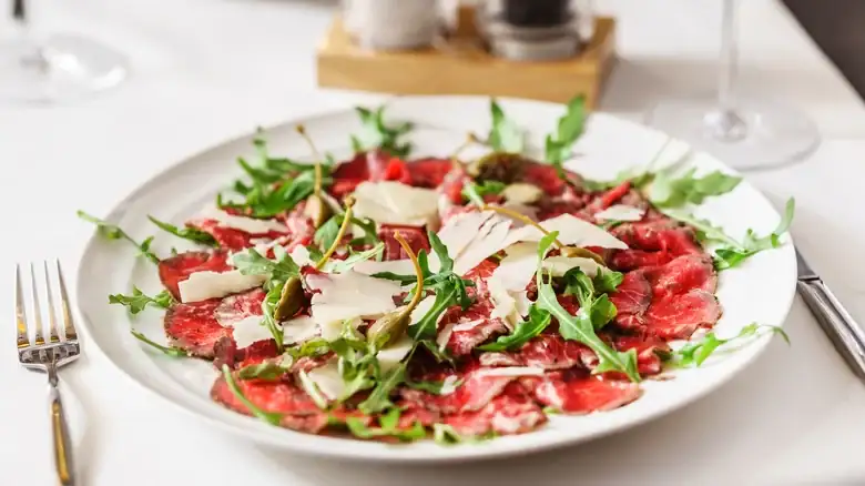 The Key To Cutting Paper-Thin Beef Carpaccio At Home
