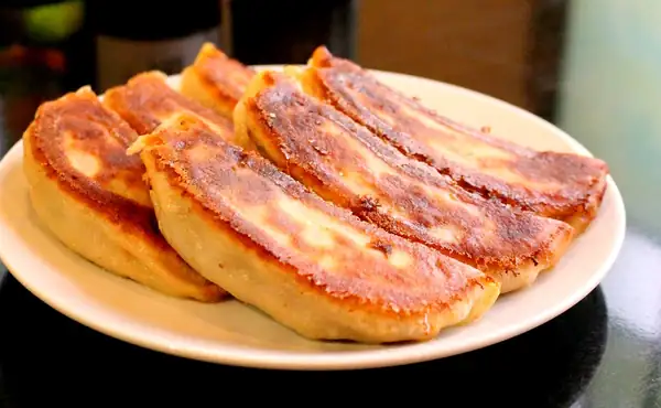 TaiKouRou Tokyo anchors its 75-year-old menu with a 12-centimeter pan-fried dumpling