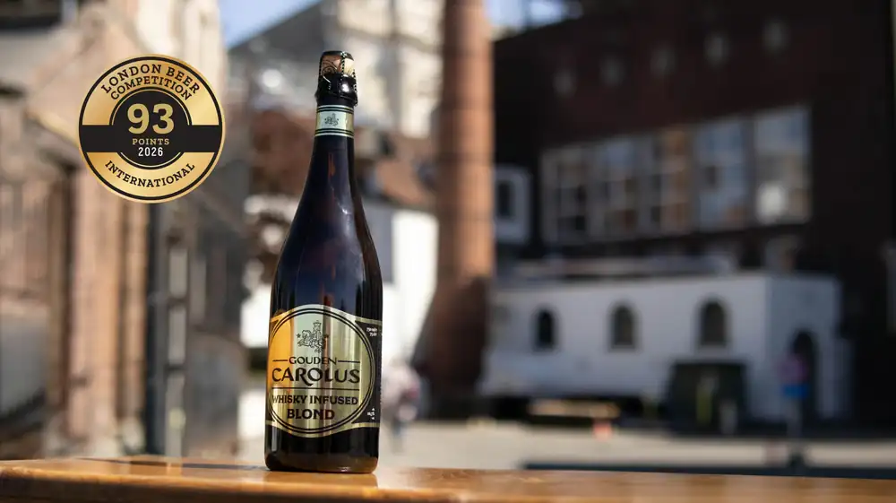 Gold for Gouden Carolus Whisky Infused Blond, and now also in a 75cl bottle