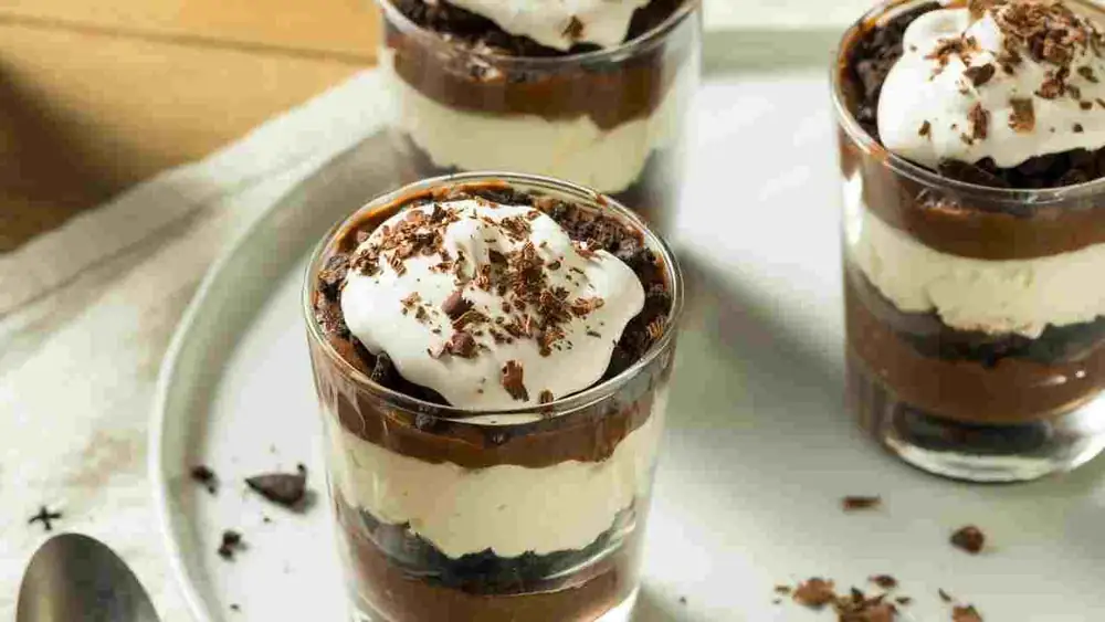 Vasitos de chocolate súper ligeros, ¡solo 180 kcal! ¡Por fin un placer!
