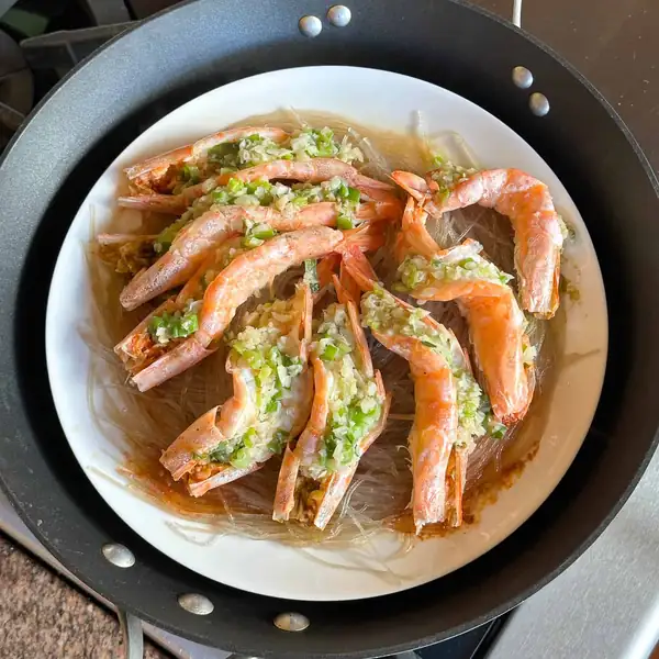 Steamed Shrimp and Vermicelli