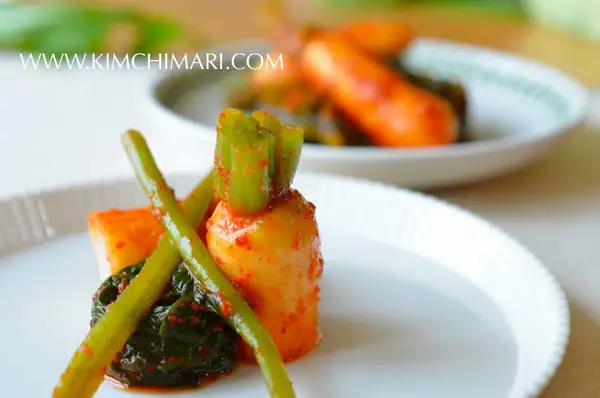 Easy Young Radish Kimchi (총각김치 Chonggak Kimchi)