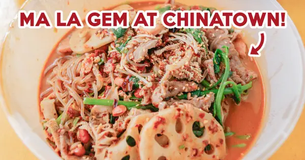 Old Chengdu Review: Ma La Stall With Mala Soup And Dry Peanut Sauce Mala