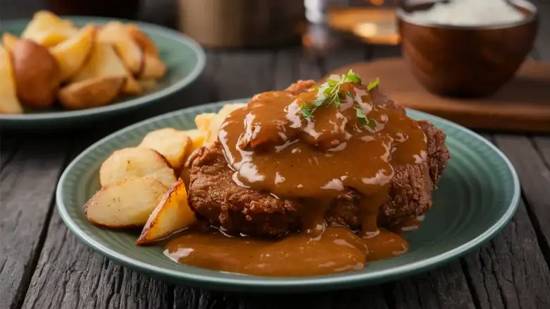 The Step You Can't Skip For Crispy Country Fried Steak