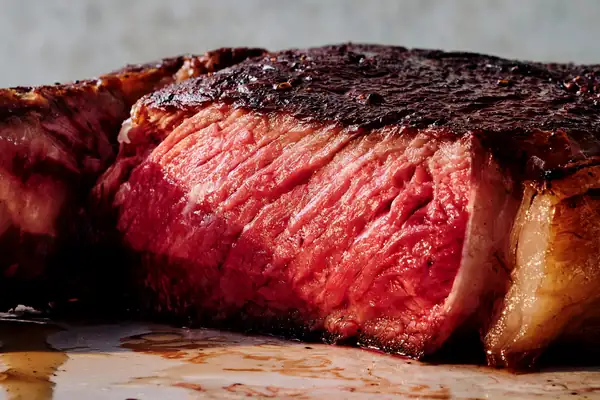 Chuletón sellado a la inversa