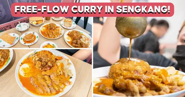 Get Free-Flow Curry At This New Hainanese Curry Rice Eatery At Rivervale Plaza
