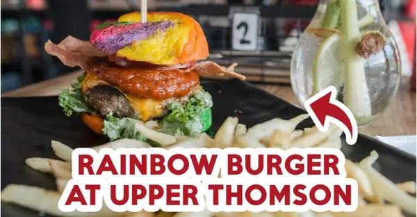 Word Bistro Review: Halal Cafe With Rainbow Burgers At Upper Thomson
