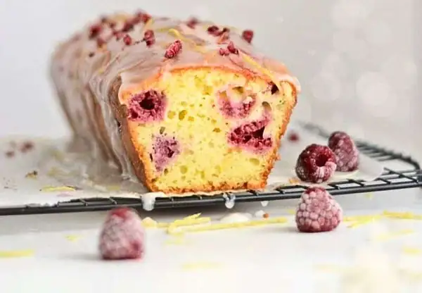 Raspberry Lemon Loaf Cake