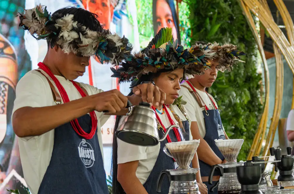 Rituals 3corações empowers indigenous youth in coffee preparation